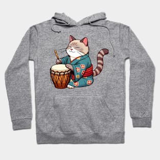 Djembe cat Hoodie